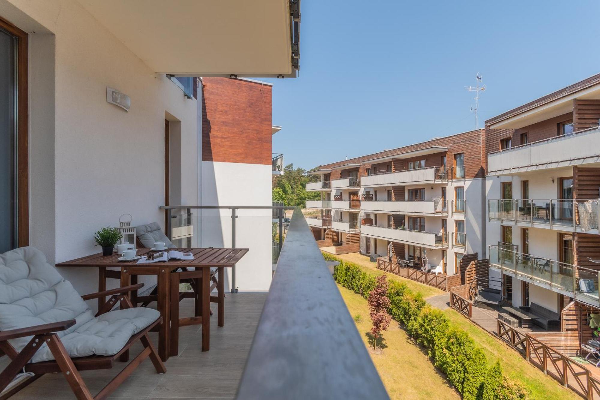 Apartamenty Mierzeja - Stegna Park Studio, 500 M Od Plazy 外观 照片