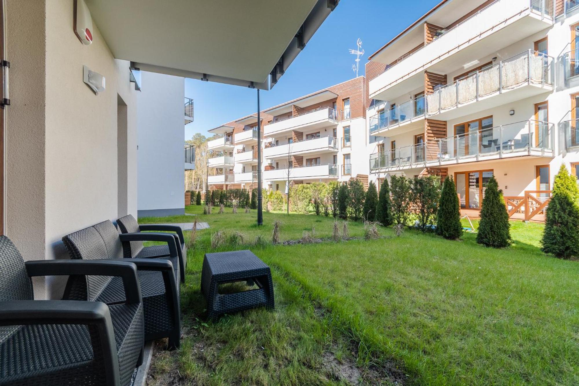 Apartamenty Mierzeja - Stegna Park Studio, 500 M Od Plazy 外观 照片